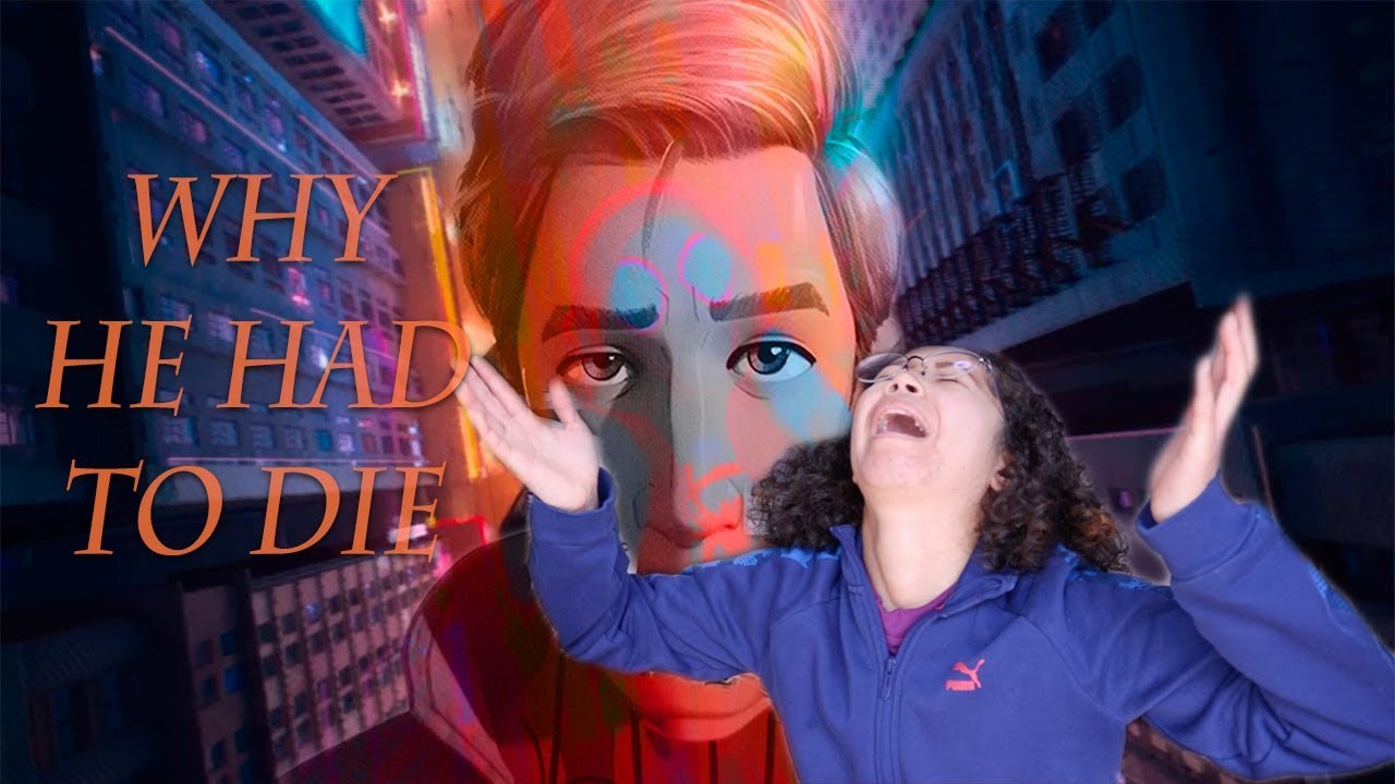 Why is Peter Parker blonde in Spider verse?