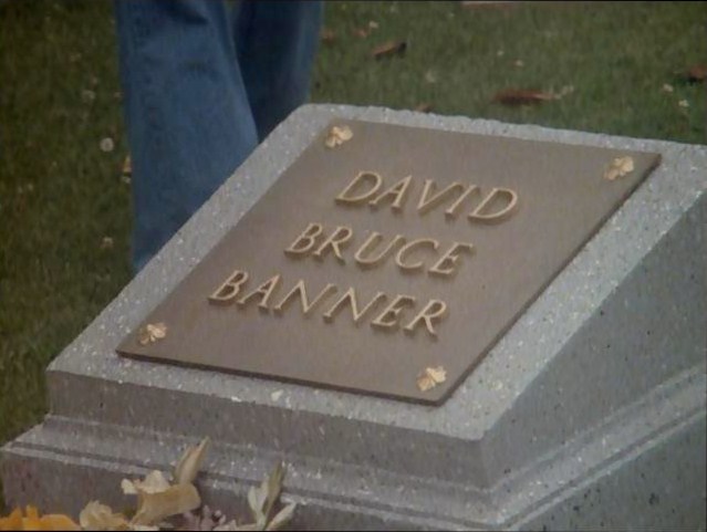 Why was Bruce Banner's name changed to David?