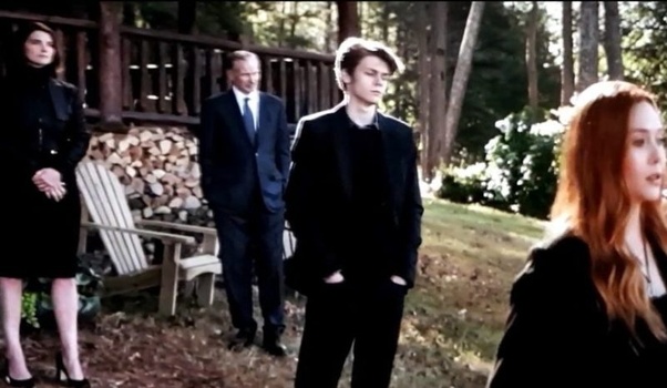 Why was Harley Keener at Tony Starks funeral?