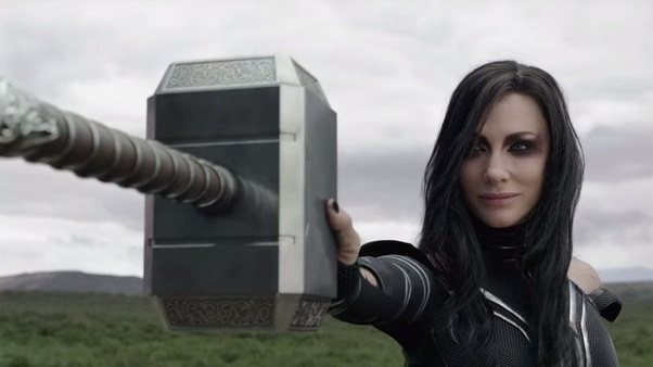 Why was Hela able to destroy Mjolnir?