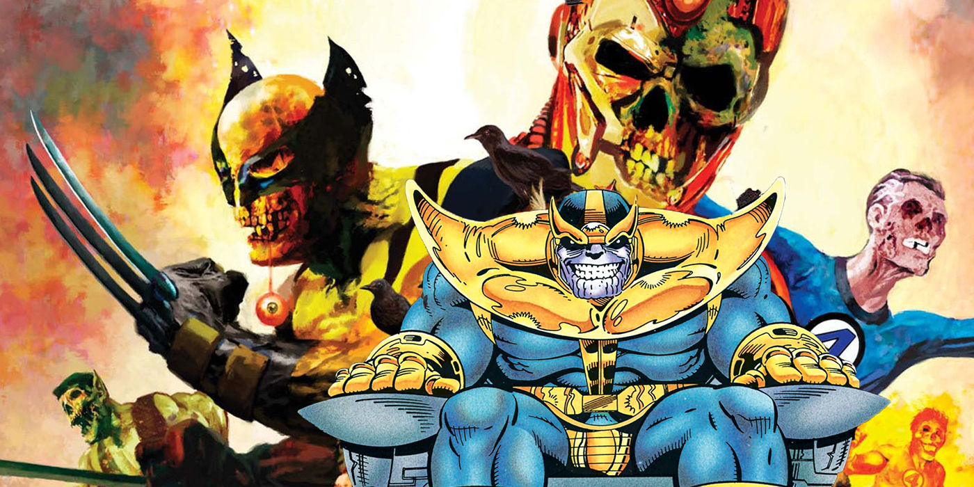 Why was Thanos a zombie?