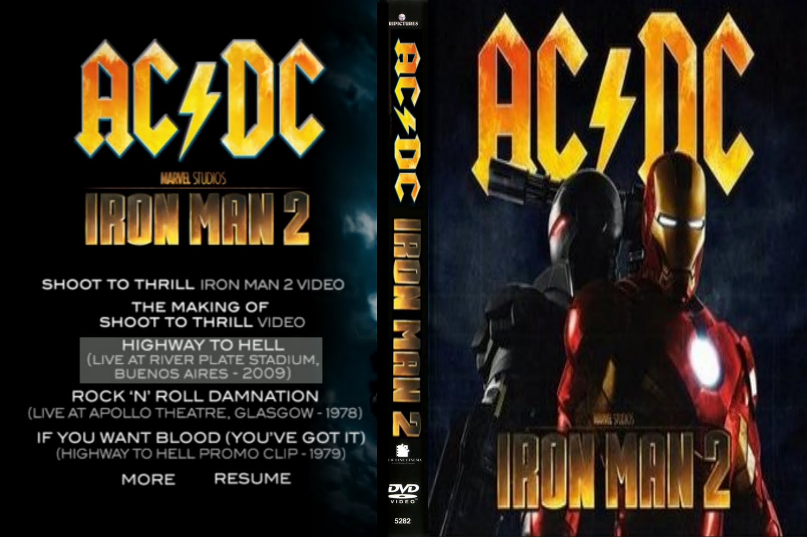 Why was there no ACDC in Iron Man 3?
