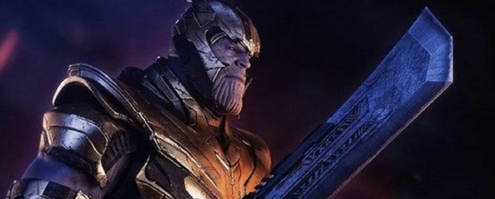 ¿Cómo es la espada de Thanos?