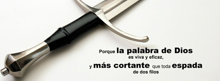 ¿Donde dice que la palabra de Dios es como espada de doble filo?